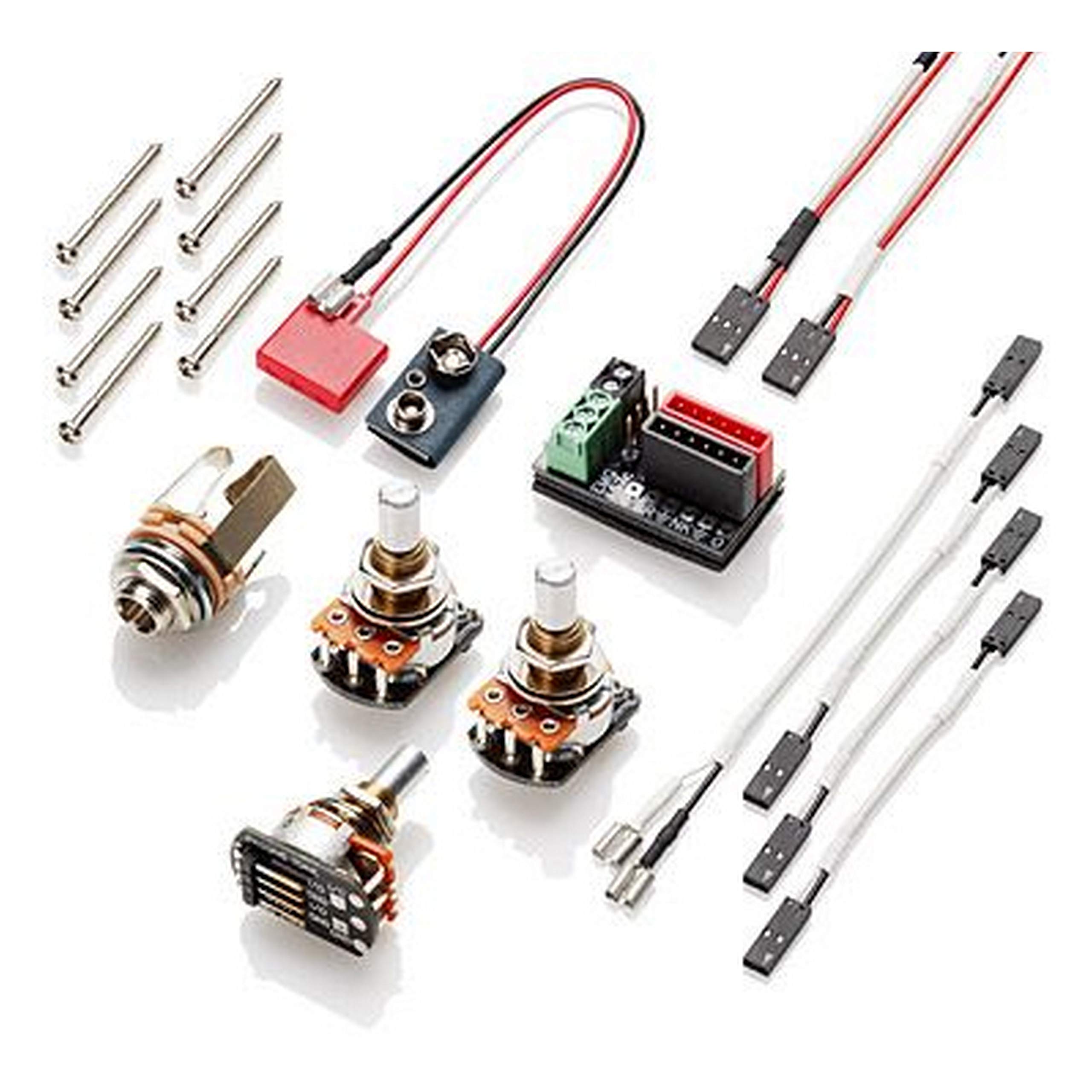 【動作確認済・美品】EMG J Set アクティブピックアップ ジャズベース用 EMG JV Set ベース アクティブ・ピックアップ : ワールド輸入